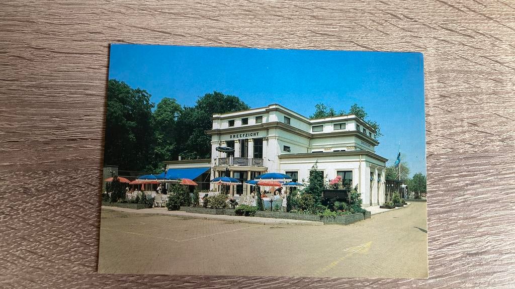 Oude ansichtkaart Haarlem Cafe Restaurant Dreefzicht, Ophalen of Verzenden, 1960 tot 1980, Ongelopen, Noord-Holland