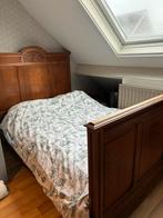 Antiek houten twijfelaar bed, Ophalen