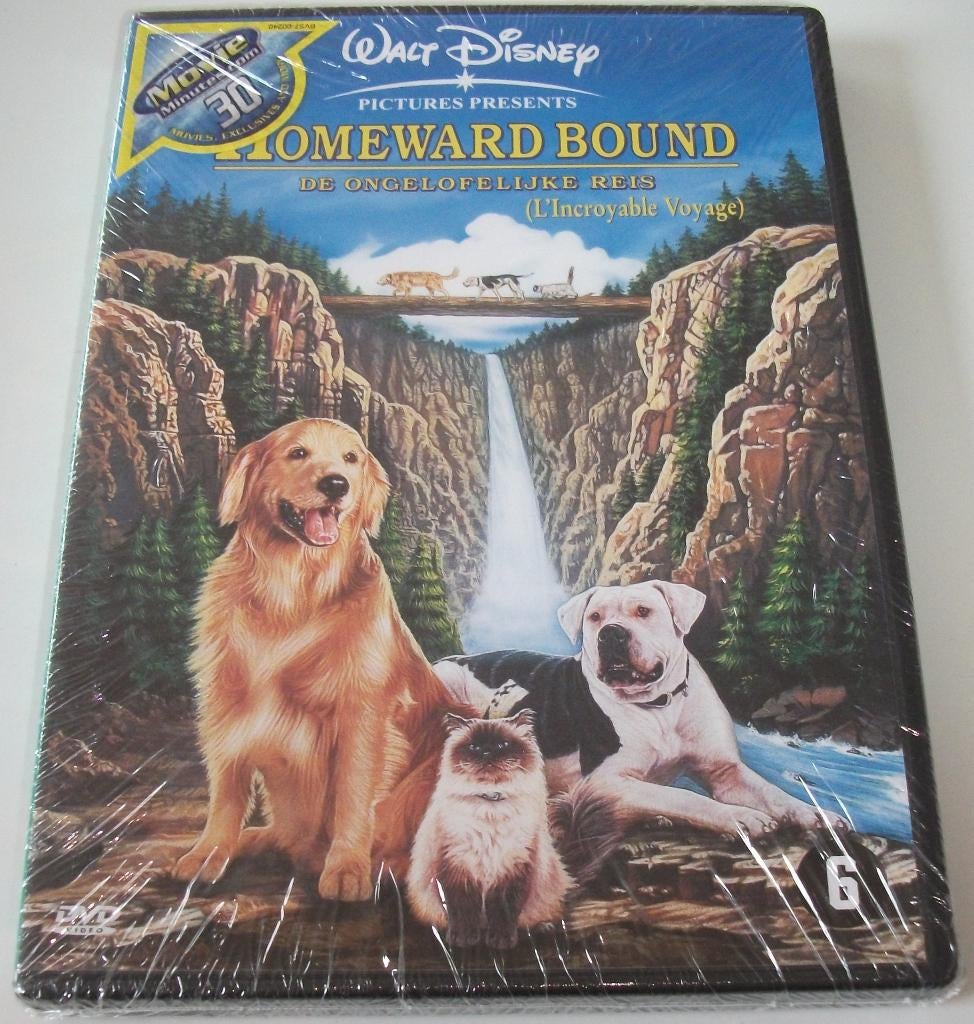 Dvd *** HOMEWARD BOUND *** Walt Disney *NIEUW*, Avontuur, Ophalen of Verzenden, Vanaf 6 jaar, Nieuw in verpakking