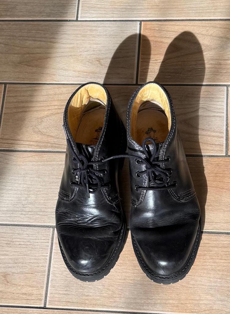 Leren Werkschoenen van Panama Jack met stalen neus, Ophalen, Nieuw, Zwart, Werkschoenen