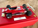 Ferrari 126C2 GP Long Beach 1982 Didier Pironi 1:18, Ophalen, Zo goed als nieuw, Overige merken