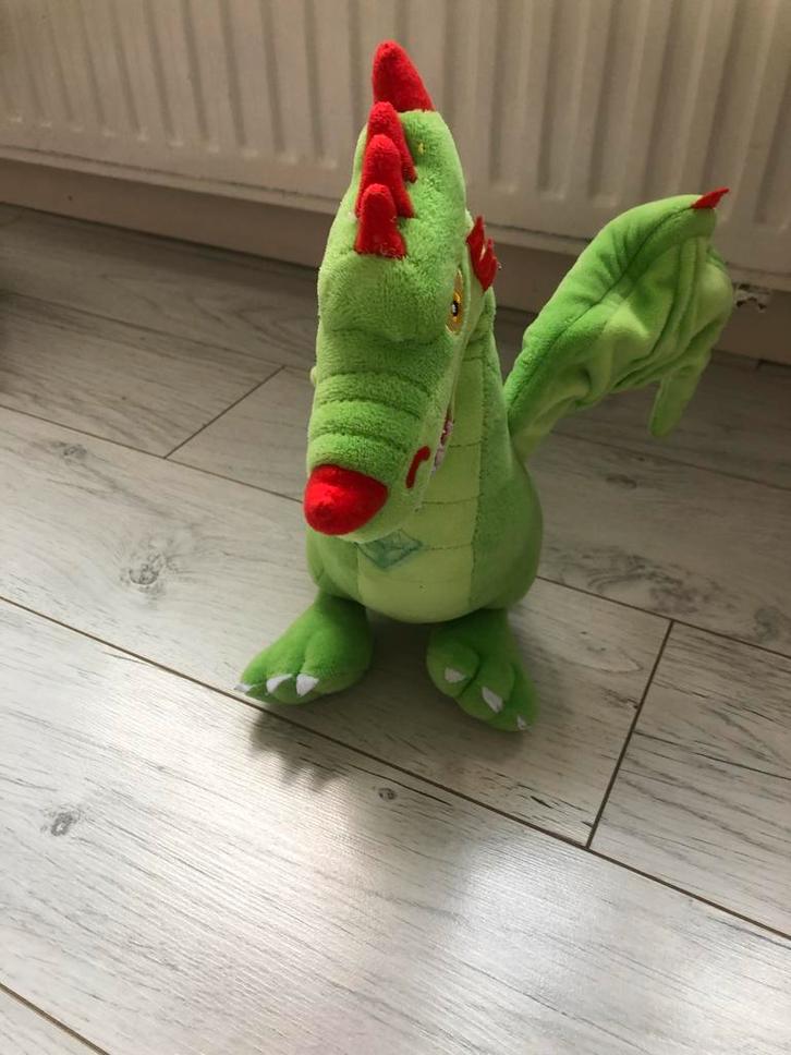 Efteling Draak Knuffel - Joris en de Draak, Verzamelen, Efteling, Gebruikt, Overige typen, Ophalen of Verzenden