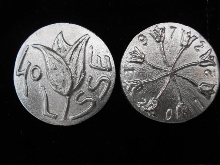 Penning Numismatische Kring Bloembollenstreek e.o., Postzegels en Munten, Penningen en Medailles, Overige materialen, Nederland