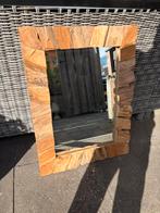 Teak houten spiegel 60x80cm - hsm collection, Ophalen, Minder dan 50 cm, Zo goed als nieuw, Minder dan 100 cm