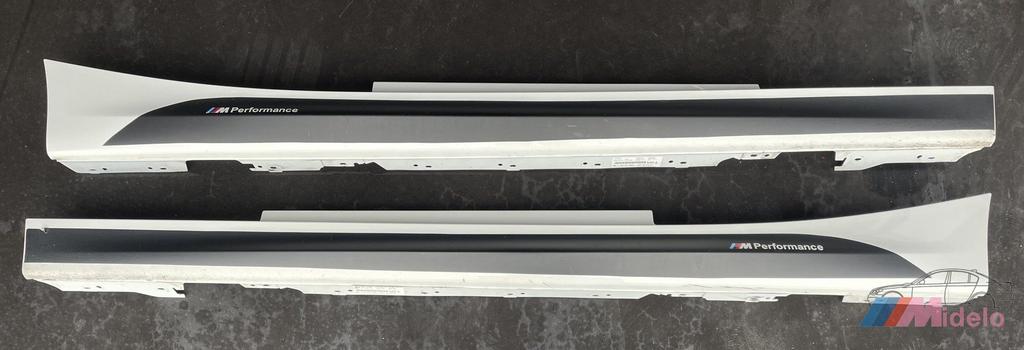 BMW F20 SIDESKIRTS M PERFORMANCE, Auto-onderdelen, Carrosserie en Plaatwerk, Gebruikt, -, -, Ophalen of Verzenden