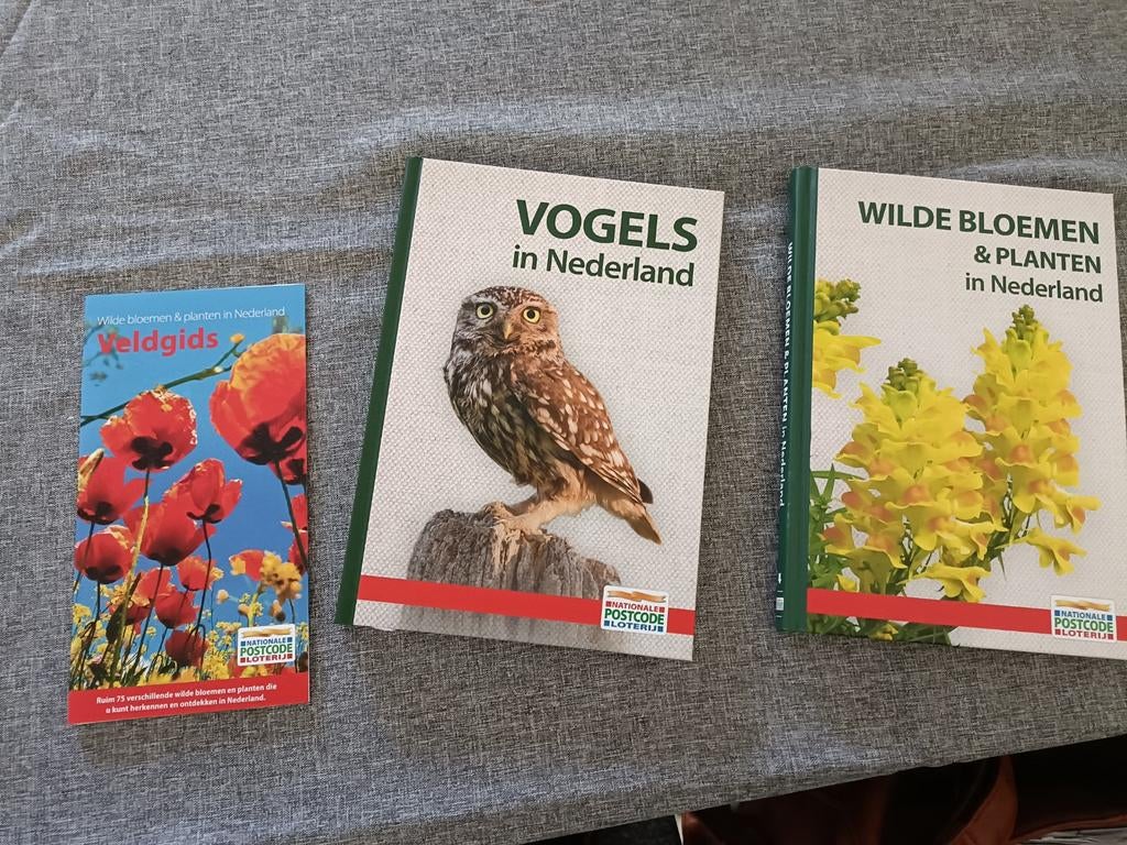 Natuurboeken: Vogels, Wilde Bloemen & Planten (gratis), Ophalen of Verzenden, Nieuw, Bloemen, Planten en Bomen