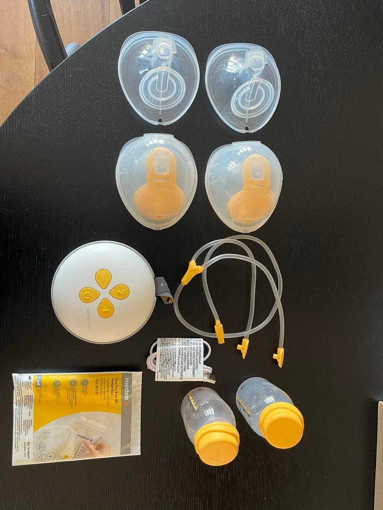 Medela Swing Maxi Dubbele Elektrische Borstkolf, Ophalen of Verzenden, Gebruikt, Borstkolf