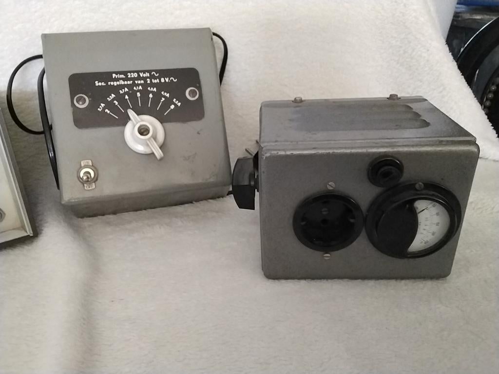 Set van 4 oude meetinstrumenten, Antiek en Kunst, Ophalen of Verzenden