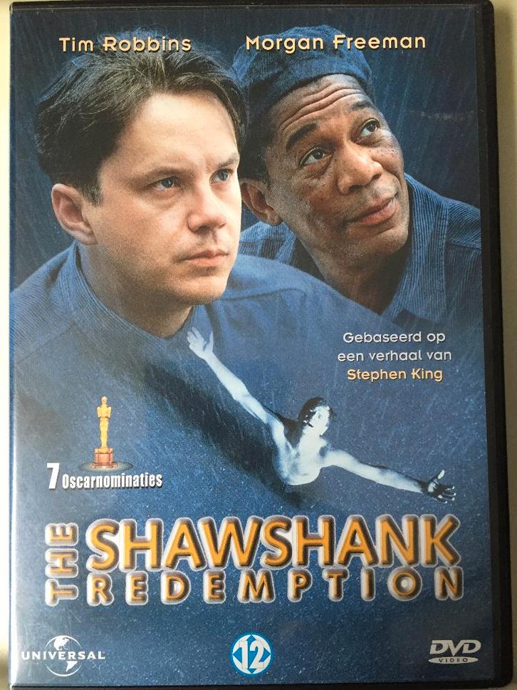 The Shawshank Redemption, Cd's en Dvd's, Dvd's | Drama, Zo goed als nieuw, Drama, Vanaf 12 jaar, Ophalen of Verzenden