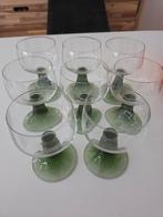 Groene Wijnglazen Set, Ophalen of Verzenden