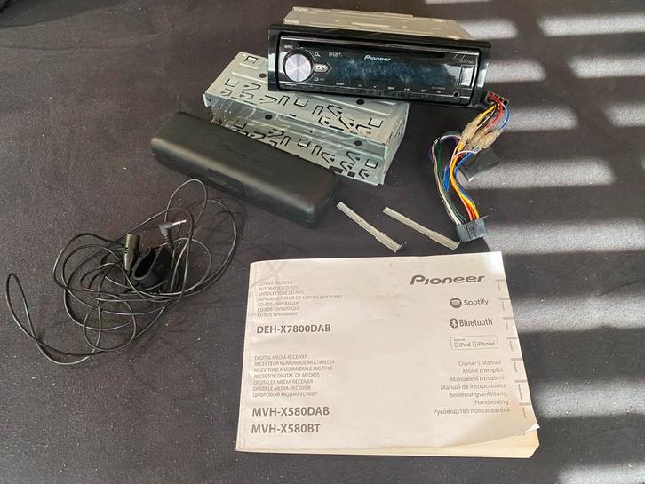 Pioneer DEH-X7800DAB, Auto diversen, Autoradio's, Zo goed als nieuw, Ophalen of Verzenden