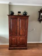 Koloniale kast, Huis en Inrichting, Ophalen, Gebruikt, Teakhout, 40 tot 80 cm