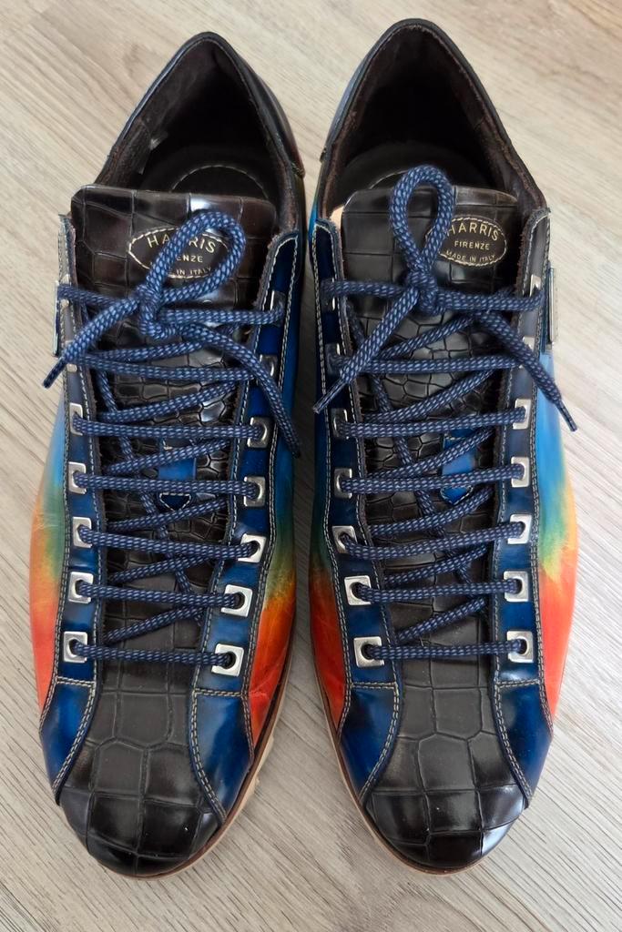 Harris herenschoenen maat 9 zgan, Kleding | Heren, Schoenen, Zo goed als nieuw, Sneakers of Gympen, Overige kleuren, Ophalen of Verzenden