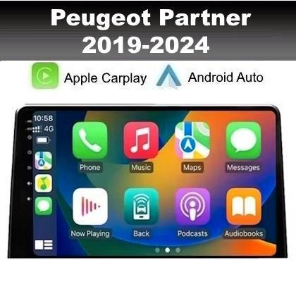 Peugeot Partner 2019-2024 navigatie android apple carplay, Ophalen of Verzenden, Nieuw