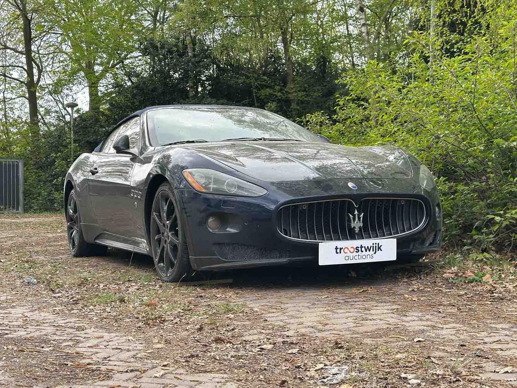 Maserati GranCabrio 4.7 V8 MC line 440pk 2012, Auto's, Maserati, Automaat, Gebruikt, Cabriolet, Bedrijf