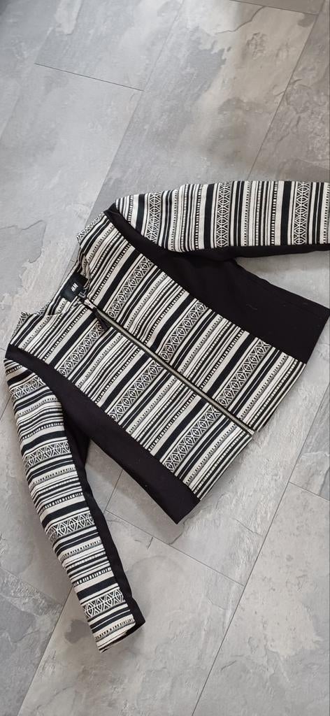 Tka leuk jasje van h&m maat 38 van oksel naar 46 cm, Ophalen of Verzenden, Zo goed als nieuw, Maat 38/40 (M), Zwart