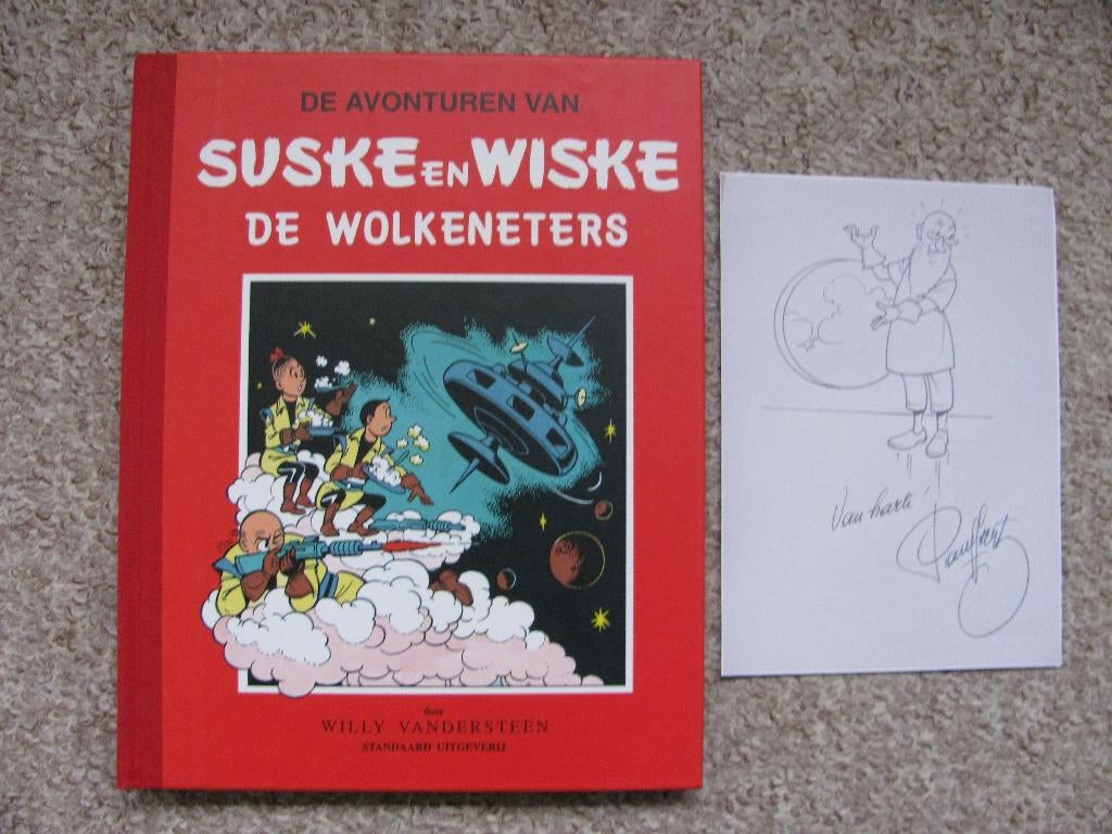 Suske en Wiske 44 Klassiek - De Wolkeneters +tek Paul Geerts, Boeken, Stripboeken, Eén stripboek, Nieuw, Ophalen of Verzenden