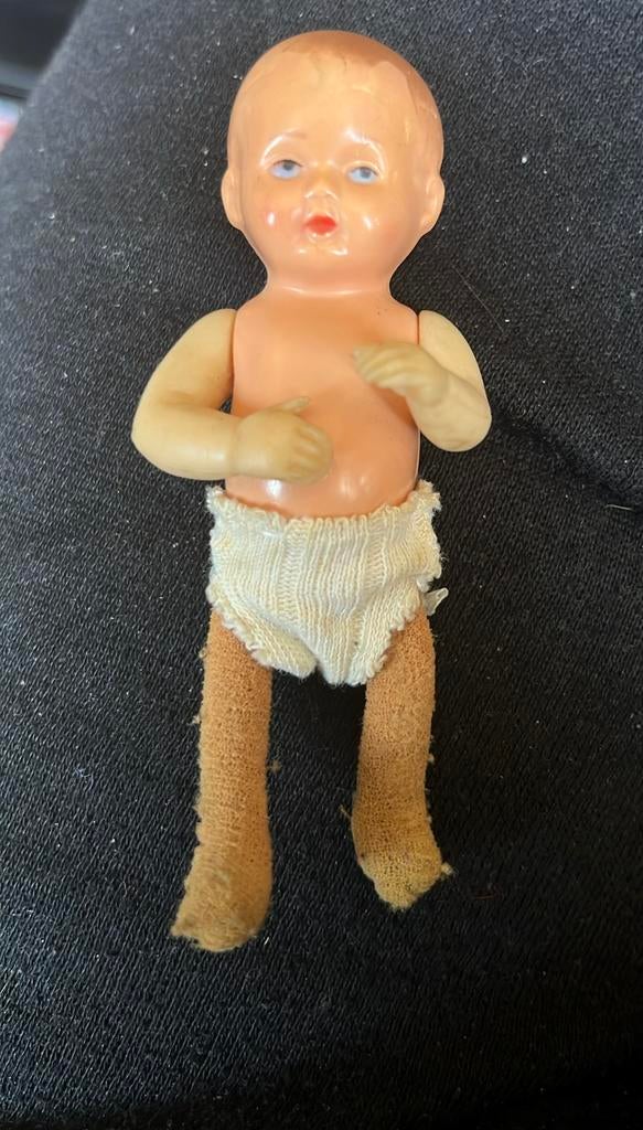 Bijzonder Klein Schildpad Popje - Gemerkt, Ophalen of Verzenden