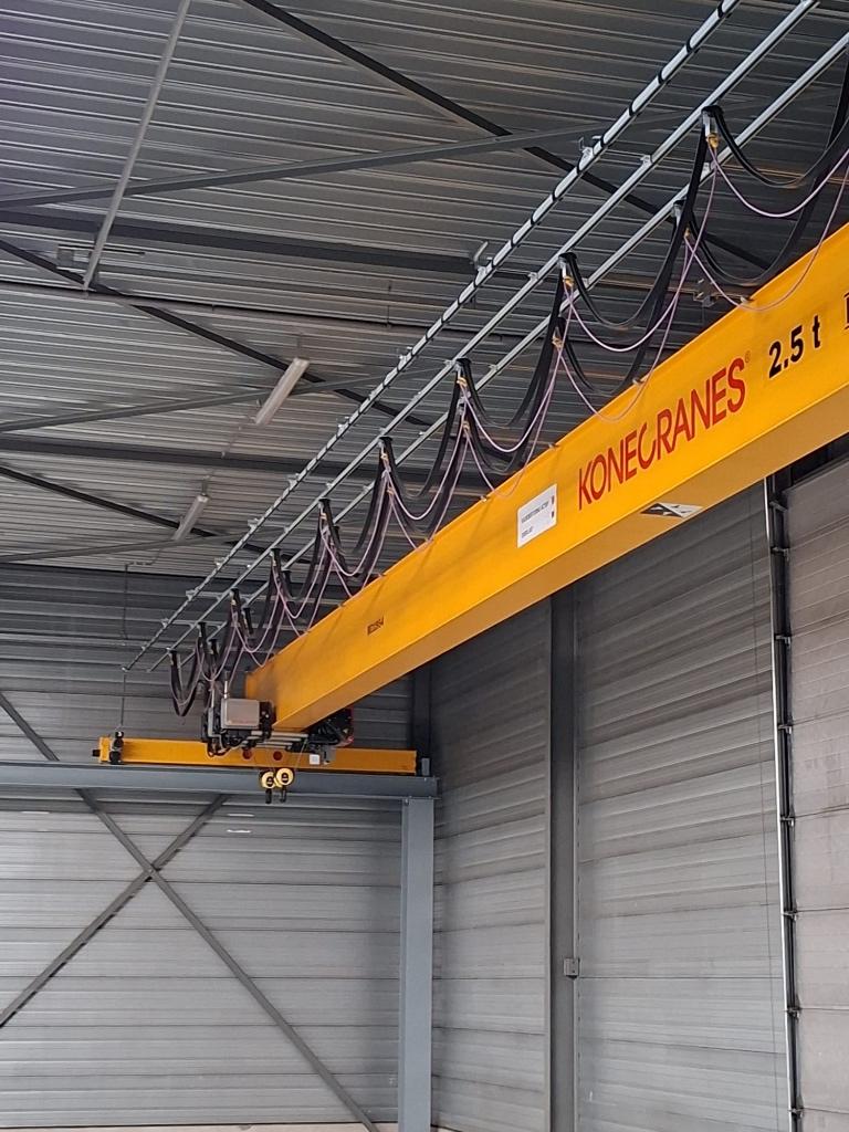 Bovenloopkraan Konecranes 22.700mm/2x2,5 ton/2023/nieuwstaat, Ophalen, Konecranes, Signaal 70, 1446 XA Purmerend, Zo goed als nieuw