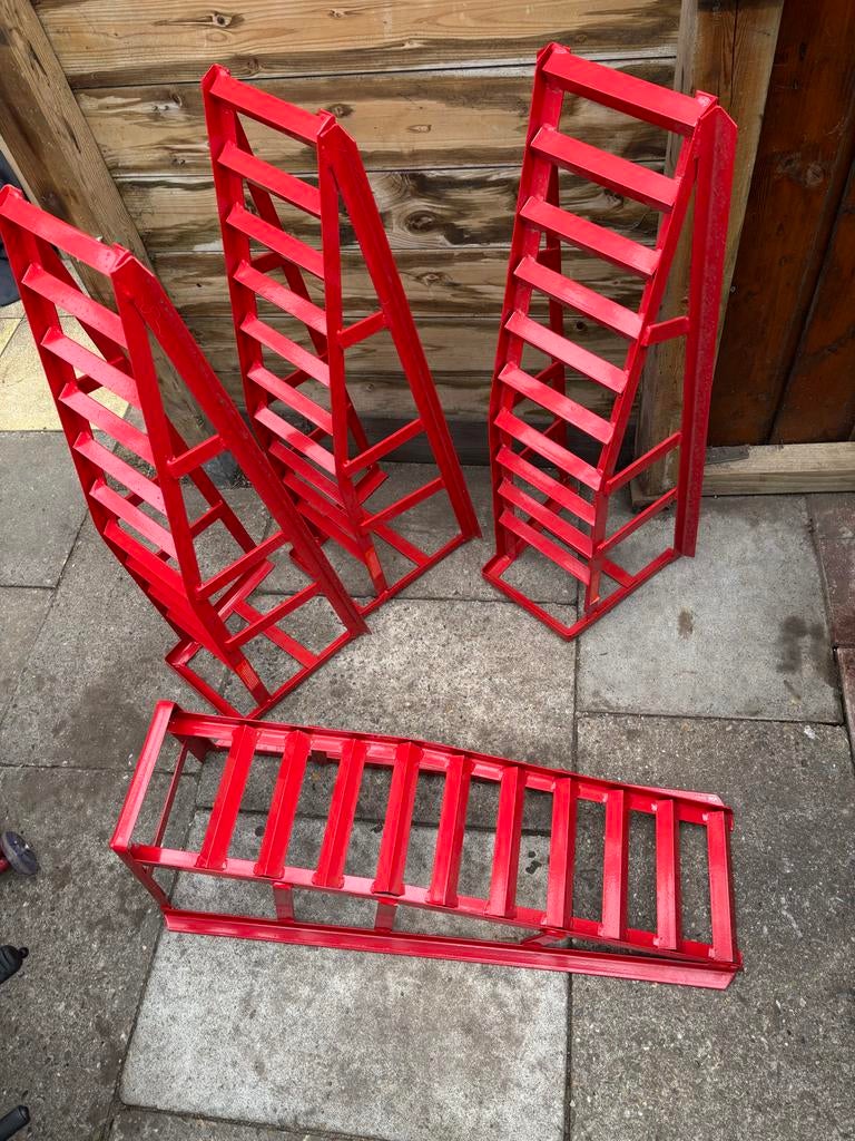 2 sets nieuwe oprijbokken, Auto diversen, Autogereedschap, Ophalen, Nieuw