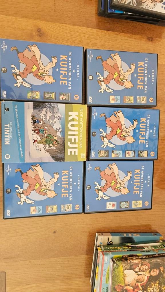De Avonturen van Kuifje DVD Boxset, Ophalen of Verzenden