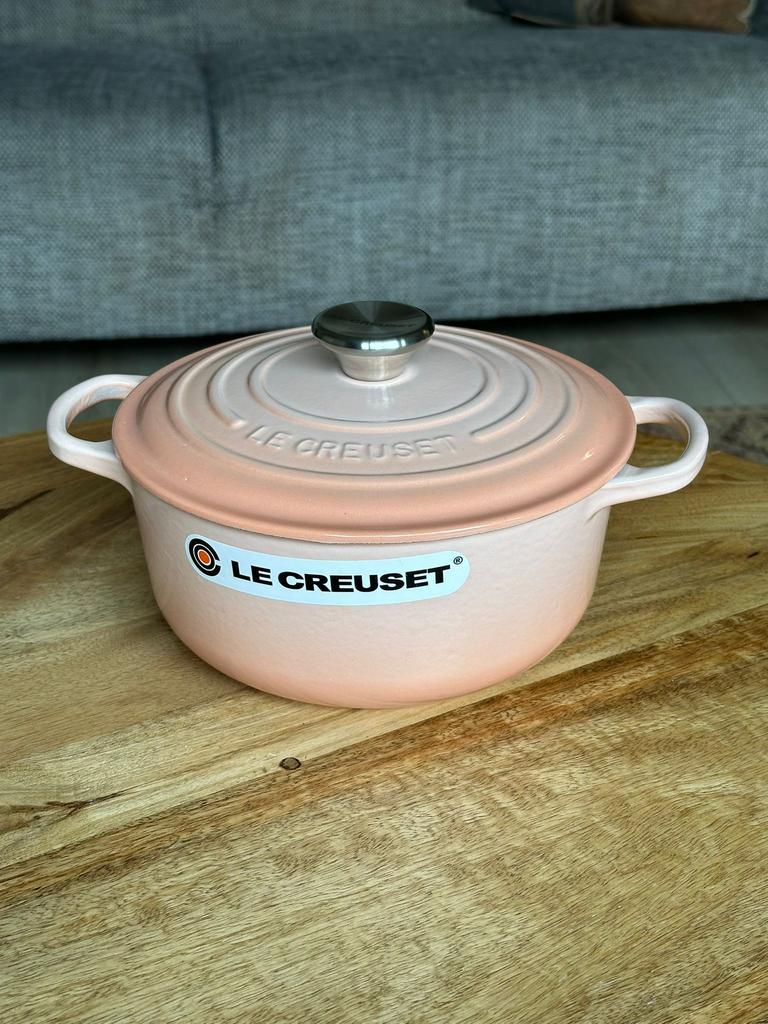 Le Creuset gietijzeren braadpan 20 cm – Pêche, Ophalen of Verzenden, Nieuw, Gietijzer, Koekenpan of Braadpan