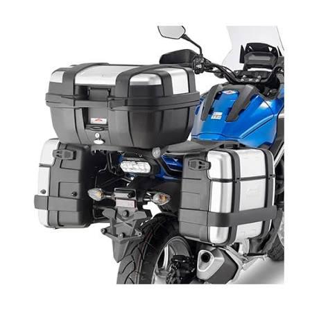 Givi Topkoffer Trekker 52 incl rugsteun duo en baseplate, Ophalen of Verzenden, Zo goed als nieuw