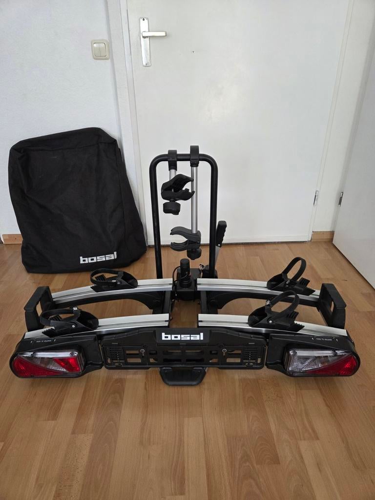 Bosal Traveller 2 Fietsendrager+Opberghoes 60KG, Auto diversen, Fietsendragers, Ophalen, Gebruikt, Trekhaakdrager