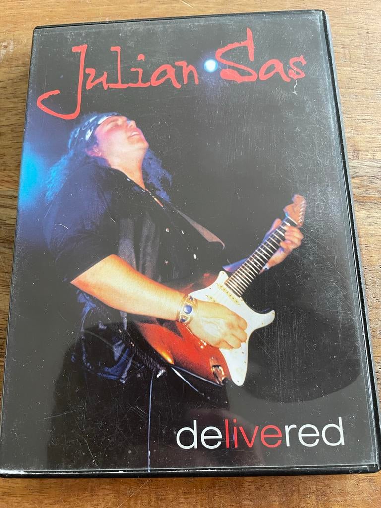 Julian Sas - Delivered DVD, Alle leeftijden, Ophalen of Verzenden, Gebruikt, Muziek en Concerten