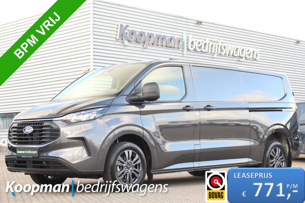 Ford Transit Custom 320 2.0TDCI 170pk L2H1 Trend | 4x4 | AWD, Auto's, Bestelauto's, Automaat, 1836 kg, 4 cilinders, 2800 kg