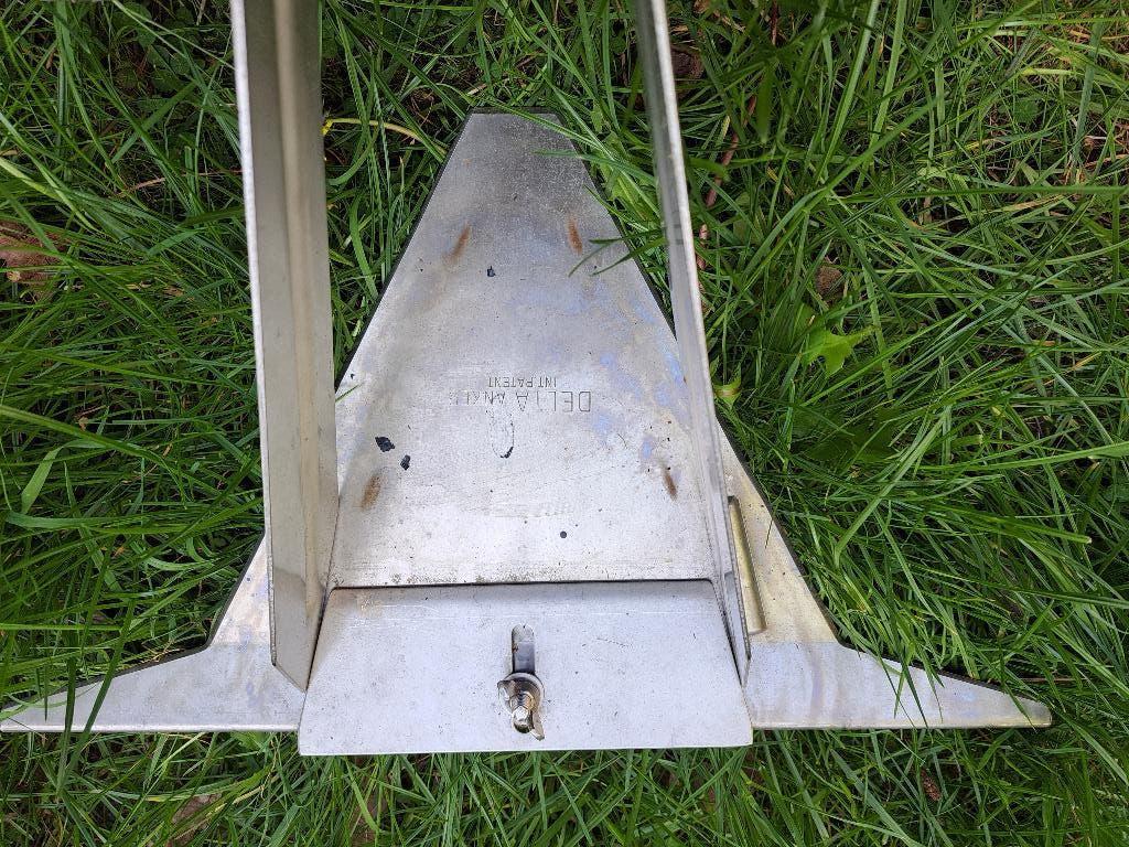 Delta anker, Ophalen of Verzenden, Zo goed als nieuw, Ankeren en Afmeren, Zeilboot of Motorboot