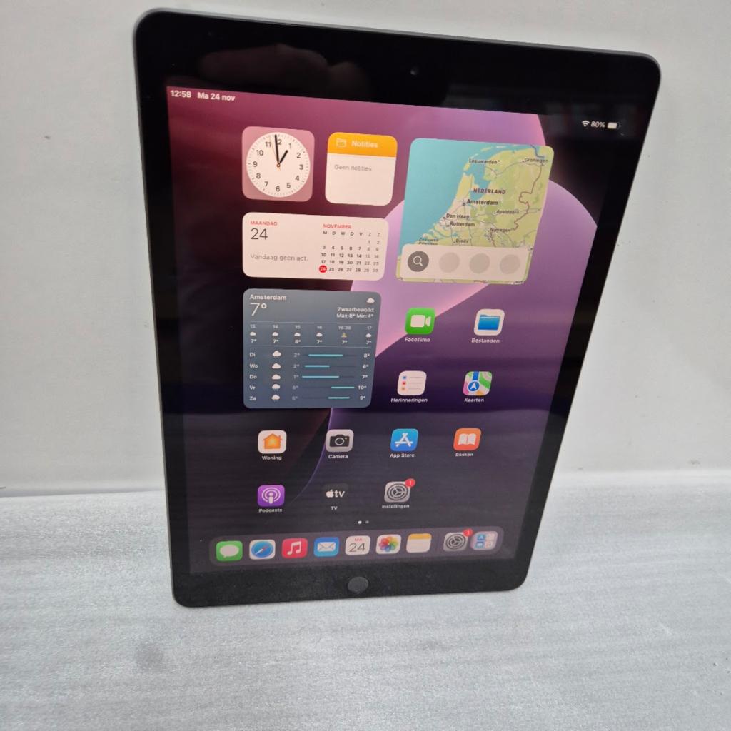 Apple iPad 2019 (7de gen) 32GB Gray Nette staat met garantie, Computers en Software, Apple iPads, Apple, Zo goed als nieuw, Support@apple.com