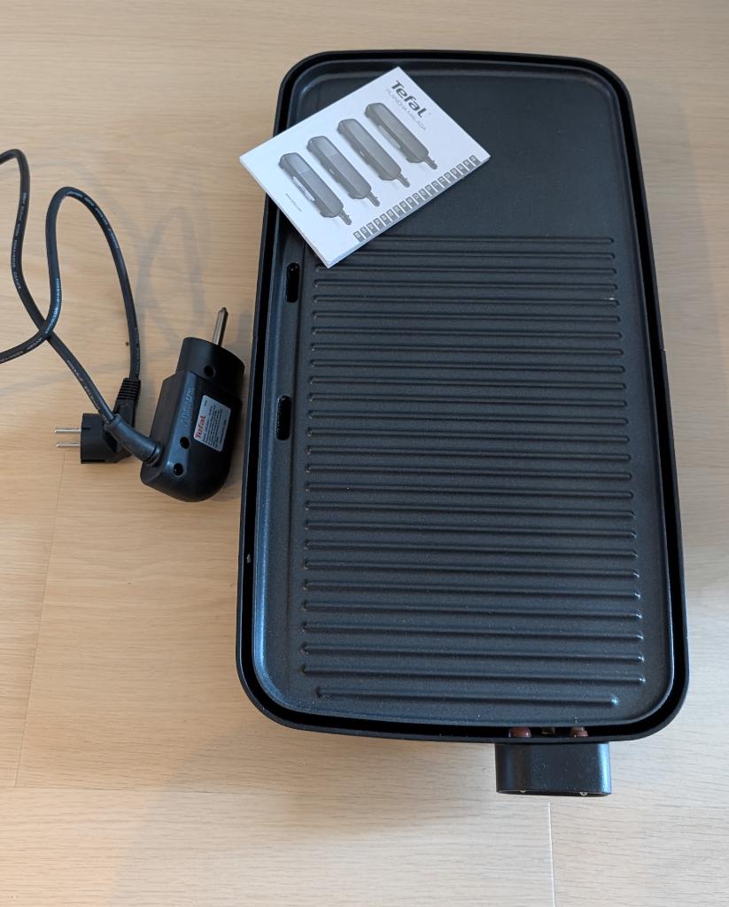 Tefal TG3918 Malaga Plancha Electric grillplaat, Witgoed en Apparatuur, Grillplaten, Ophalen of Verzenden, Zo goed als nieuw, Tafelgrill
