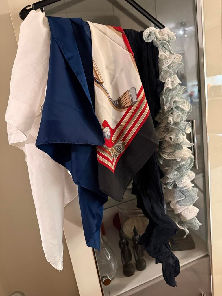 Pakket sjaals 5 stuks voor 10,00, Ophalen of Verzenden, Zo goed als nieuw, Sjaal