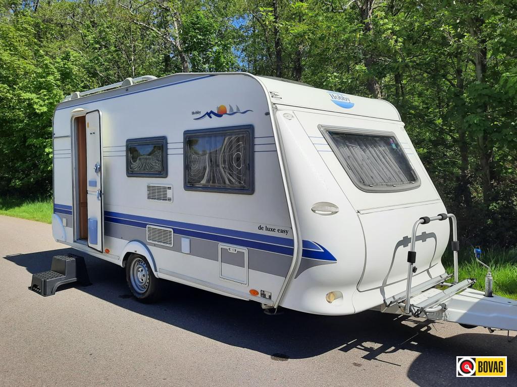 Hobby De Luxe 440 SF VT Octavia, Caravans en Kamperen, Dwarsbed, Hobby, Treinzit, 750 - 1000 kg