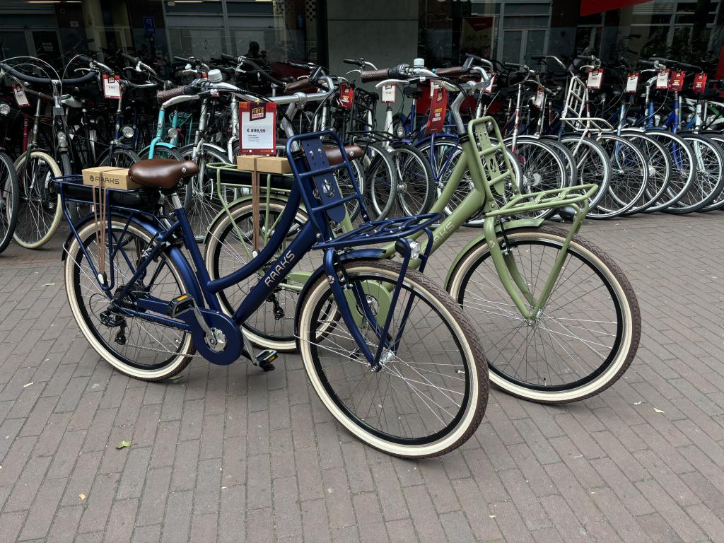 Fietshokje Raaks: E-Transportfietsen NIEUW scherp geprijsd