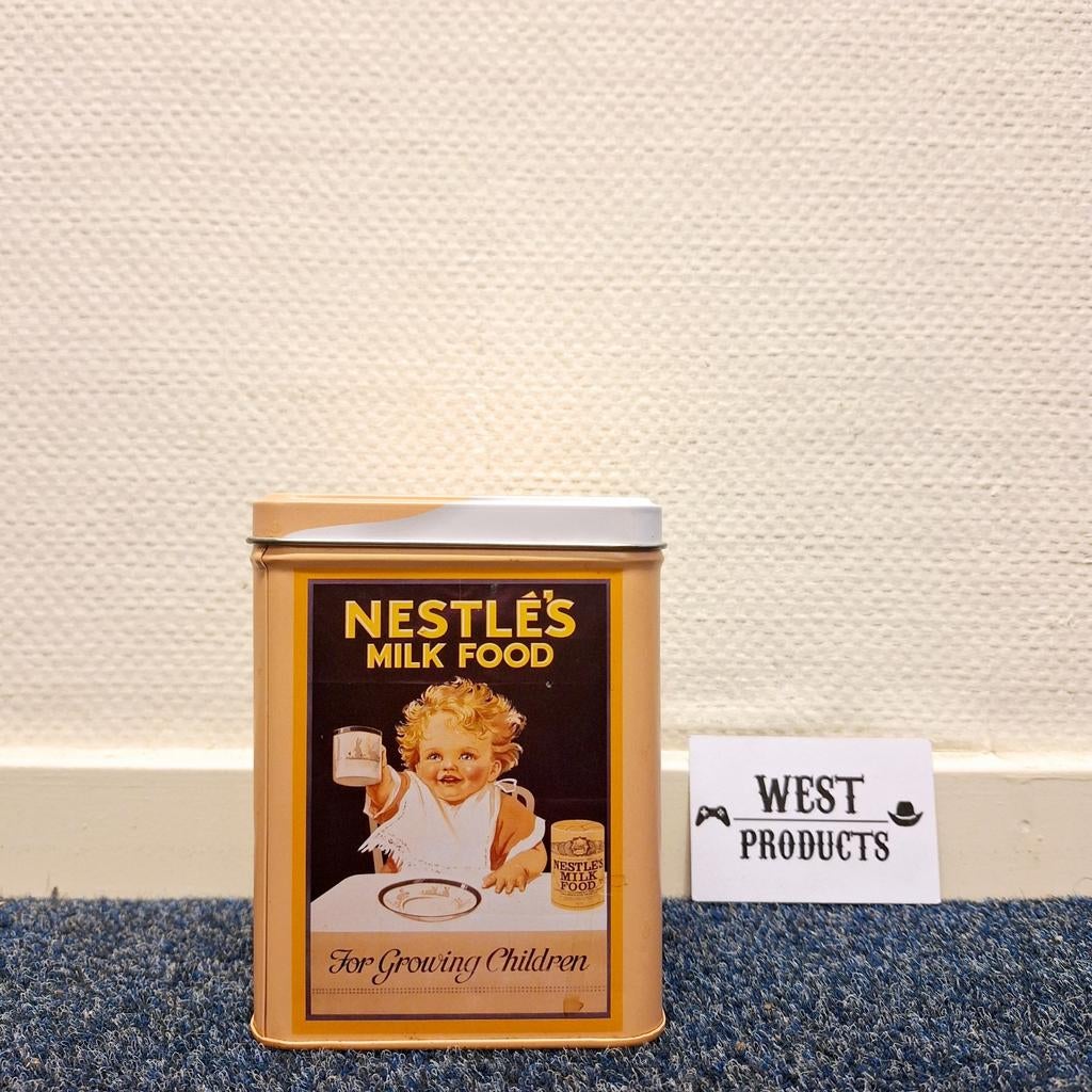 Vintage Nestlé's Milk Food Blik (150 jaar), Verzamelen, Blikken, Ophalen of Verzenden, Gebruikt, Overige, Overige merken