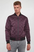 Joop! Luxe Bomber Jacket in paars Large, Kleding | Heren, Jassen | Zomer, Maat 52/54 (L), Joop!, Verzenden, Paars