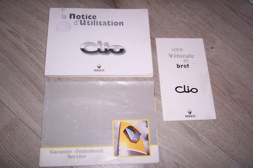 Gebruikershandleiding+div RENAULT CLIO  1996/1999 (frans), Ophalen of Verzenden