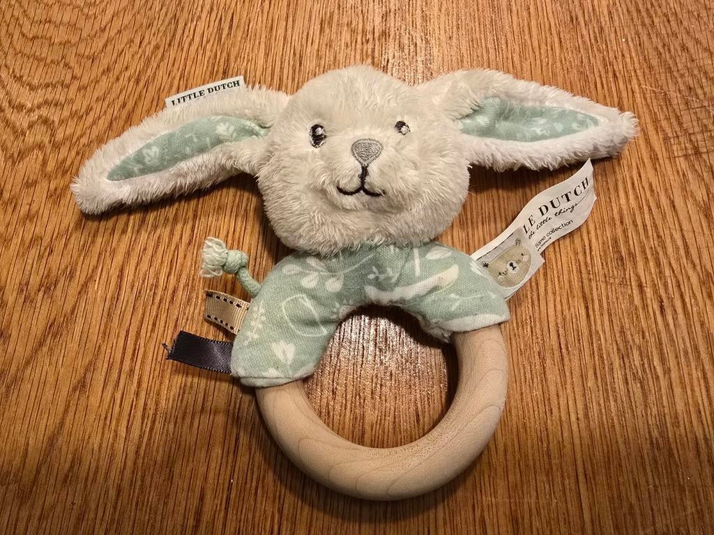 Nieuw Little Dutch konijn rammelaar, Ophalen of Verzenden