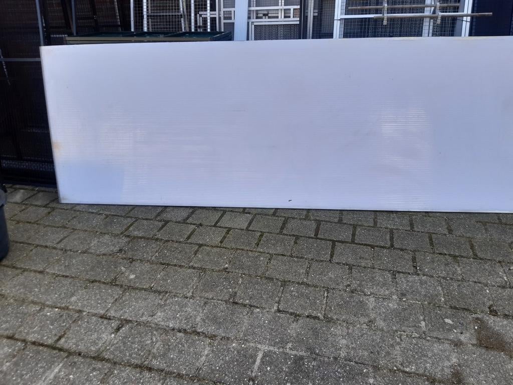6 lange 0paal  polycarbonaat 320 lang 16 mm dik, Doe-het-zelf en Verbouw, Platen en Panelen, Ophalen