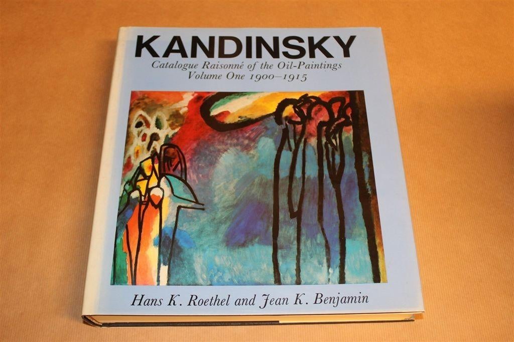 Kandinsky Olieverfschilderijen — Zeldzaam — Dik Boek, Ophalen of Verzenden, Gelezen