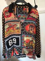 Grace blouse van zijde  met tijgerprint, Ophalen of Verzenden, Zo goed als nieuw, Maat 42/44 (L), Overige kleuren