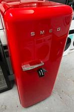 Smeg (rood) Koelvriescombinatie 270 liter in nieuwstaat, 200 liter of meer, 60 cm of meer, Zo goed als nieuw, Met vriesvak
