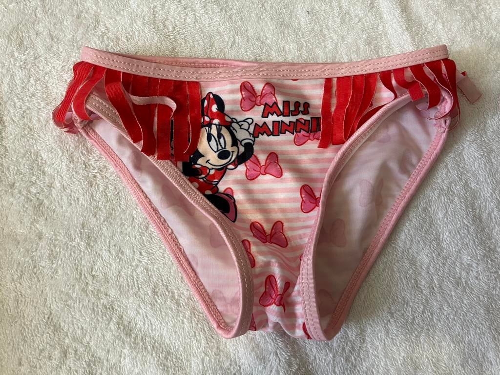 Bikini broekje / bikinibroekje Minnie Mouse Disney maat 98, Kinderen en Baby's, Kinderkleding | Kinder-zwemkleding, Maat 98, Meisje