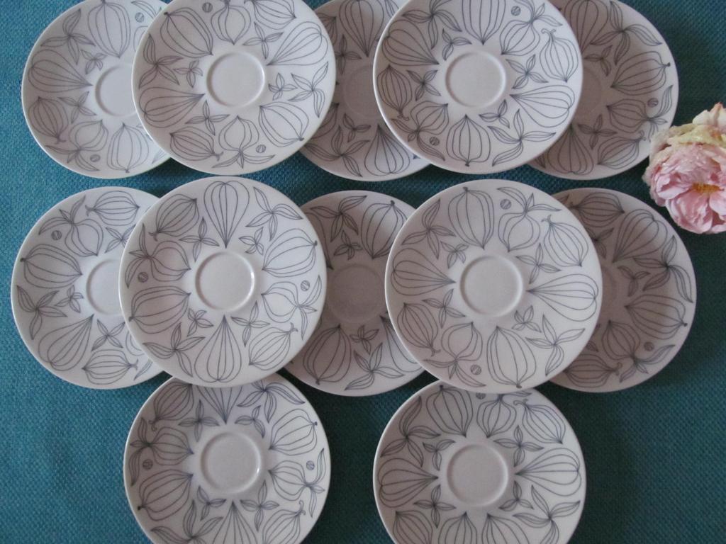 12 Rosenthal Germany Schotels Fruit Decor, Keramiek, Ophalen of Verzenden, Zo goed als nieuw, Overige stijlen