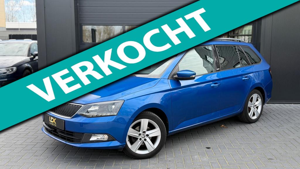 Skoda Fabia Combi 1.2 TSI JOY Airco|Stoelverwarming|PDC, Auto's, Skoda, Euro 6, 4 cilinders, Blauw, Origineel Nederlands