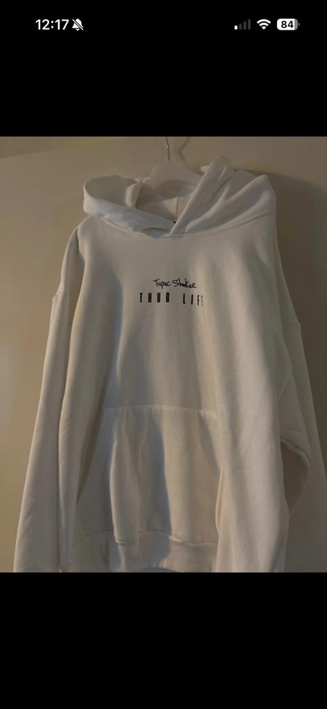 Hoodie, Ophalen of Verzenden, Nieuw, Maat 56/58 (XL), Wit