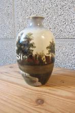 Vaasje (plateel) van Wed. N.S.A. Brantjes & Co, Purmerend, Antiek en Kunst, Ophalen of Verzenden