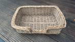 Landelijk sobere rieten rotan honden mand ( kattenmand), Ophalen of Verzenden, Zo goed als nieuw